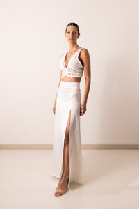CROPTOP MOMA SIN APLIQUES NOVIA