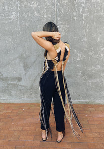 CROPTOP BUSARDA CON TIRAS