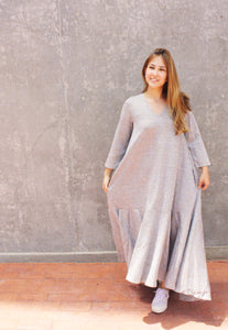 VESTIDO LAPSO MANGA 3/4